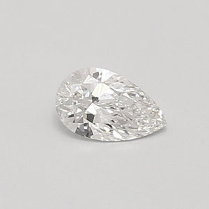 0.31 ct pear IGI certified Loose diamond, F color | SI2 clarity