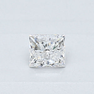 0.32 ct princess GIA certified Loose diamond, D color | SI1 clarity