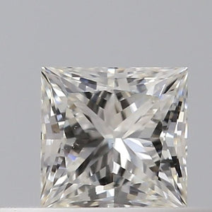 0.32 ct princess GIA certified Loose diamond, I color | VS2 clarity