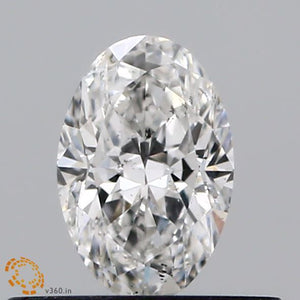 0.33 ct oval GIA certified Loose diamond, G color | SI2 clarity