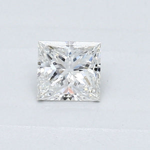 0.33 ct princess GIA certified Loose diamond, E color | SI1 clarity