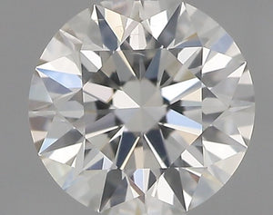 0.35 ct round GIA certified Loose diamond, H color | SI1 clarity | EX cut