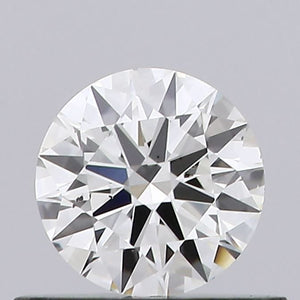0.41 ct round GIA certified Loose diamond, J color | SI1 clarity | EX cut