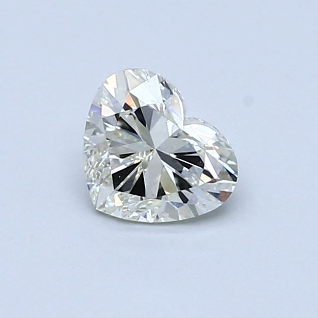 0.52 ct heart GIA certified Loose diamond, L color | VS2 clarity