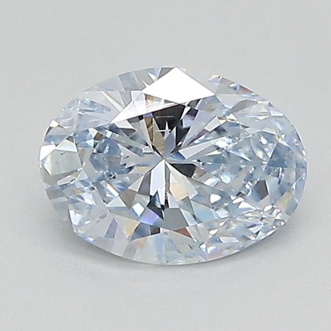 0.71 ct oval IGI certified Loose diamond, J color | SI1 clarity