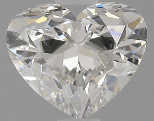 0.80 ct heart GIA certified Loose diamond, F color | SI2 clarity