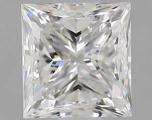 0.80 ct princess GIA certified Loose diamond, E color | VS2 clarity