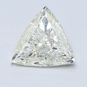 0.90 ct triangular GIA certified Loose diamond, L color | SI2 clarity