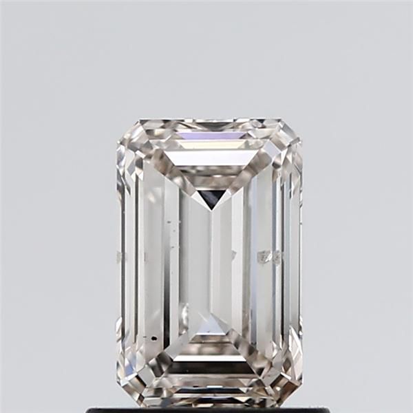 1.00 ct emerald GIA certified Loose diamond, K color | SI2 clarity