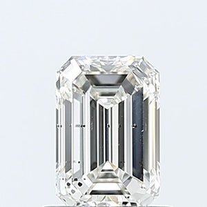 1.00 ct emerald IGI certified Loose diamond, G color | SI2 clarity