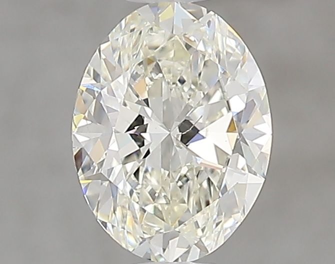 1.00 ct oval GIA certified Loose diamond, J color | SI1 clarity