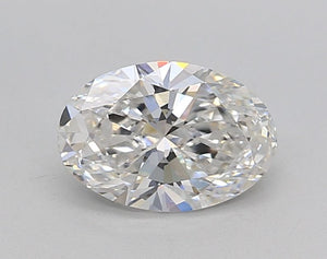 1.00 ct oval IGI certified Loose diamond, F color | VS1 clarity