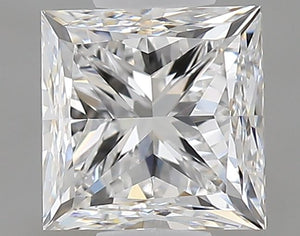 1.00 ct princess GIA certified Loose diamond, E color | VVS2 clarity
