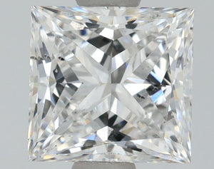 1.00 ct princess IGI certified Loose diamond, D color | SI1 clarity