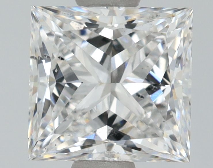 1.00 ct princess IGI certified Loose diamond, D color | SI1 clarity