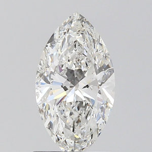 1.01 ct marquise GIA certified Loose diamond, F color | I1 clarity