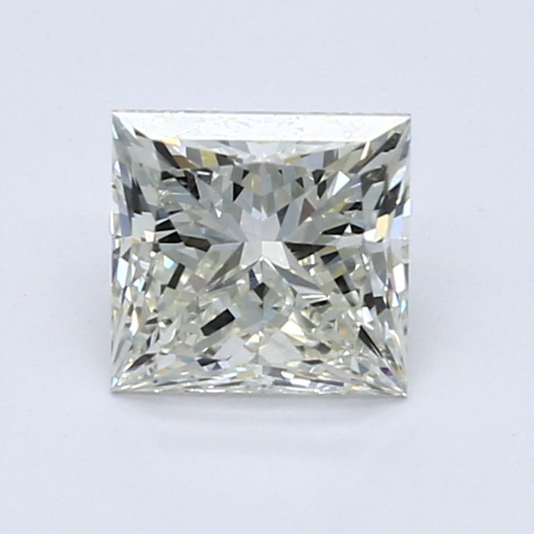 1.01 ct princess GIA certified Loose diamond, L color | I1 clarity