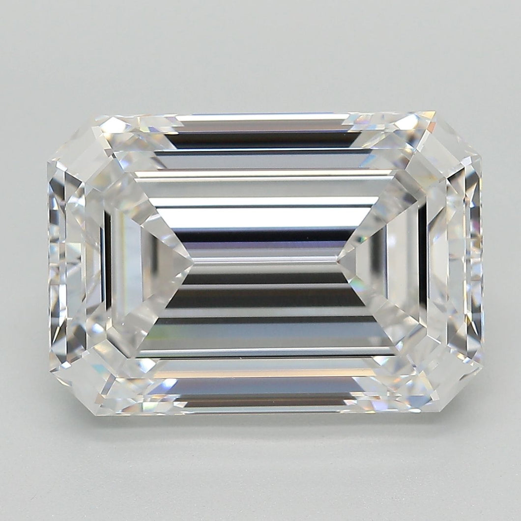 10.44 ct emerald GIA certified Loose diamond, E color | VS1 clarity