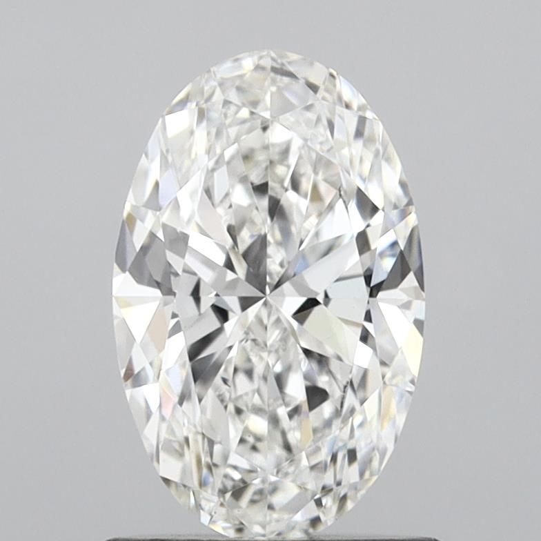 1.05 ct oval IGI certified Loose diamond, F color | VS1 clarity