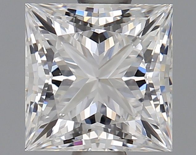 1.05 ct princess GIA certified Loose diamond, D color | VVS1 clarity