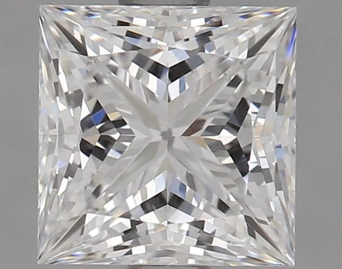 1.05 ct princess GIA certified Loose diamond, D color | VVS2 clarity