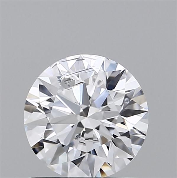 1.06 ct round HRD certified Loose diamond, D color | SI2 clarity | EX cut