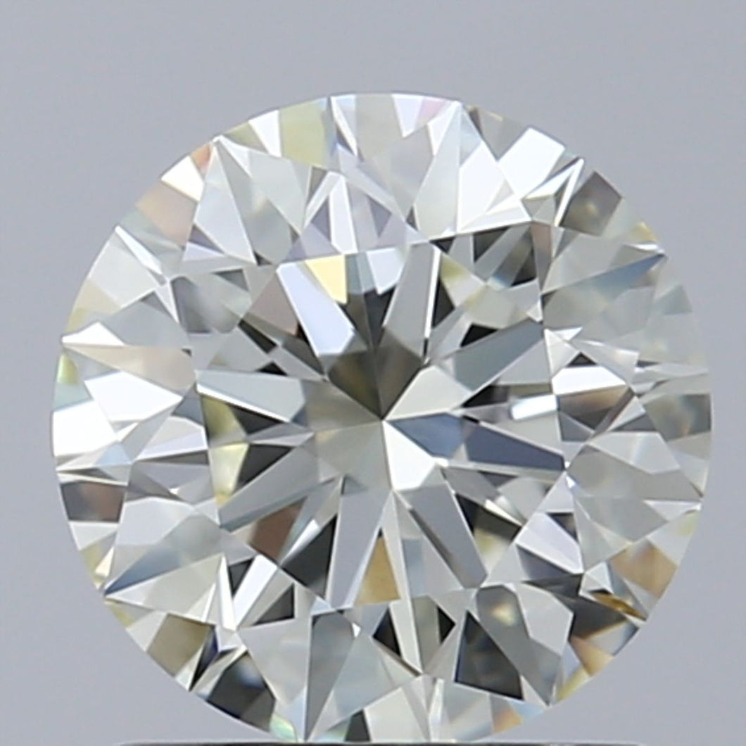 1.11 ct round IGI certified Loose diamond, K color | IF clarity | EX cut