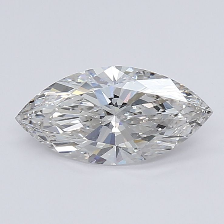 1.17 ct marquise IGI certified Loose diamond, H color | VS2 clarity