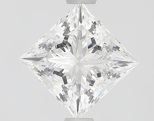 1.20 ct princess GIA certified Loose diamond, E color | VS2 clarity