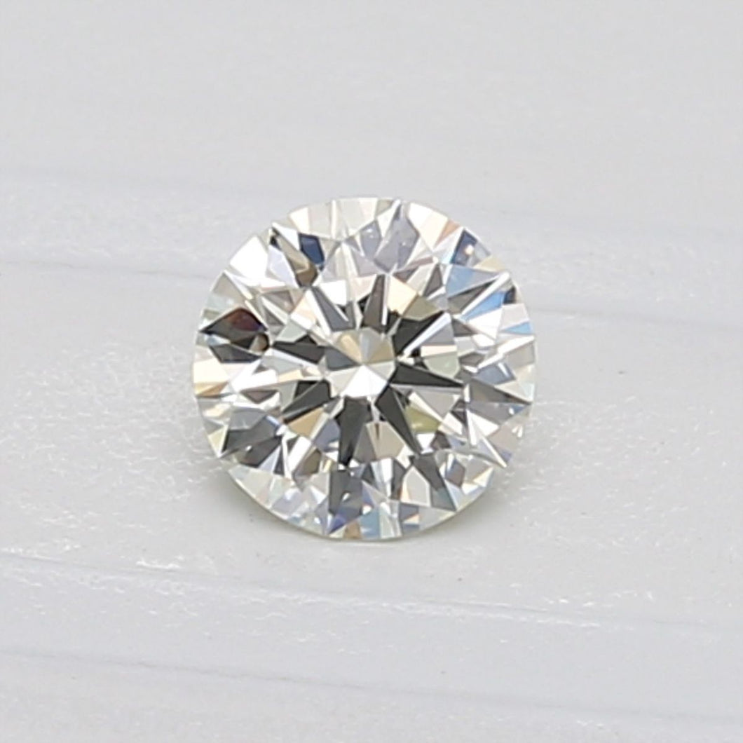 1295952411- 0.33 ct round GIA certified Loose diamond, L color | IF clarity | EX cut