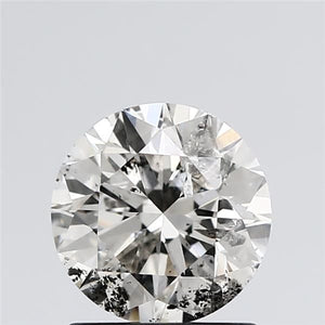 1.30 ct round GIA certified Loose diamond, J color | I2 clarity | EX cut