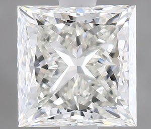 1.40 ct princess IGI certified Loose diamond, H color | VS1 clarity