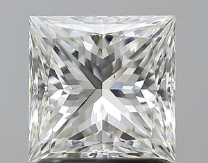 1445742085- 1.51 ct princess GIA certified Loose diamond, I color | VS1 clarity | ID cut