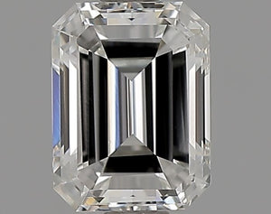 1449468162- 0.97 ct emerald GIA certified Loose diamond, H color | VS1 clarity