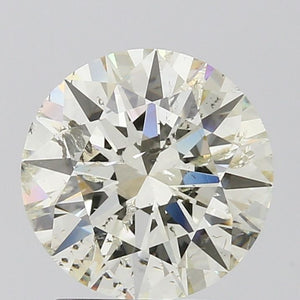 1475888772- 2.03 ct round GIA certified Loose diamond, M color | I2 clarity | EX cut