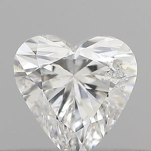 1488154372- 0.33 ct heart GIA certified Loose diamond, E color | SI2 clarity