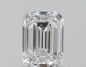 1.50 ct emerald IGI certified Loose diamond, E color | VVS2 clarity