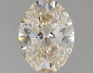 1.50 ct oval GIA certified Loose diamond, K color | SI2 clarity