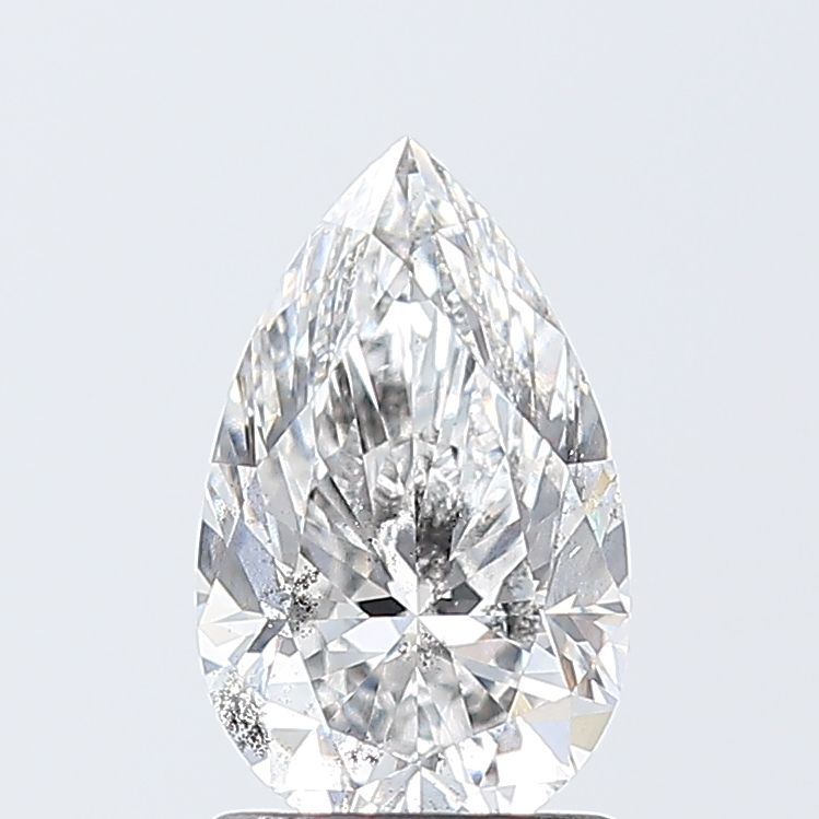 1.50 ct pear IGI certified Loose diamond, E color | SI2 clarity