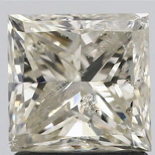 Load image into Gallery viewer, 1.50 ct princess IGI certified Loose diamond, K color | I1 clarity
