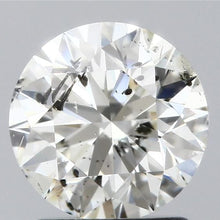 Load image into Gallery viewer, 1.50 ct round HRD certified Loose diamond, J color | SI2 clarity | EX cut
