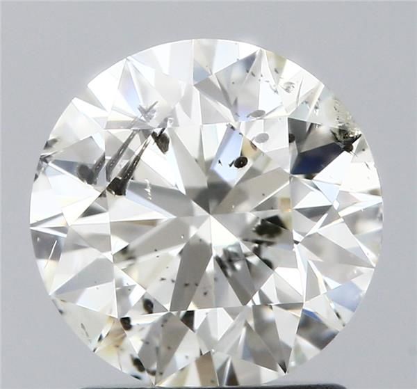 1.50 ct round HRD certified Loose diamond, J color | SI2 clarity | EX cut