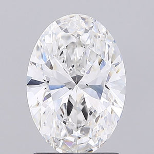 1.55 ct oval IGI certified Loose diamond, E color | VVS2 clarity