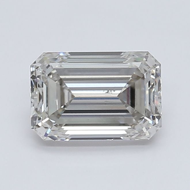 1.57 ct emerald IGI certified Loose diamond, I color | VS2 clarity
