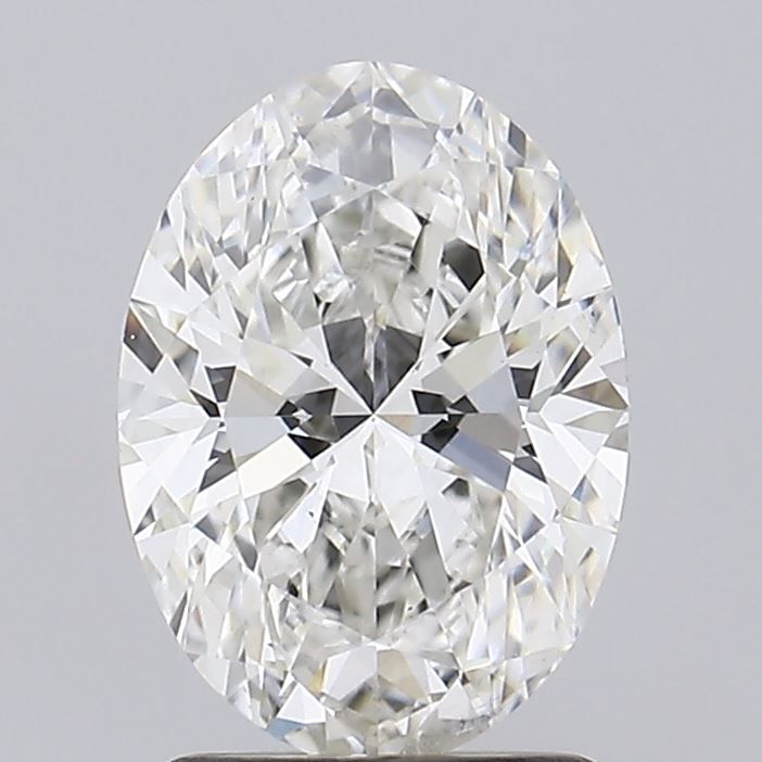 1.70 ct oval IGI certified Loose diamond, G color | SI1 clarity