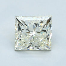 Load image into Gallery viewer, 1.70 ct princess HRD certified Loose diamond, L color | VVS2 clarity
