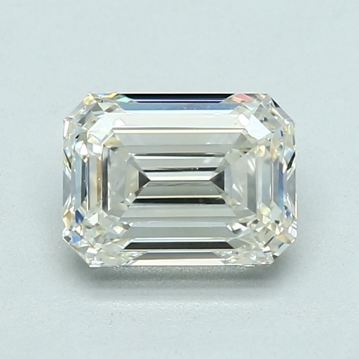 1.81 ct emerald GIA certified Loose diamond, K color | VS1 clarity