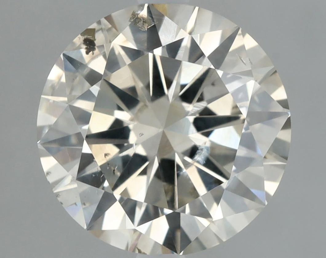 2.00 ct round IGI certified Loose diamond, M color | SI2 clarity | EX cut