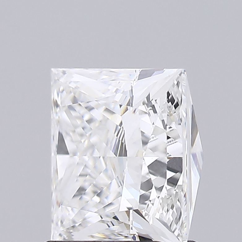 2.01 ct princess IGI certified Loose diamond, F color | VVS2 clarity