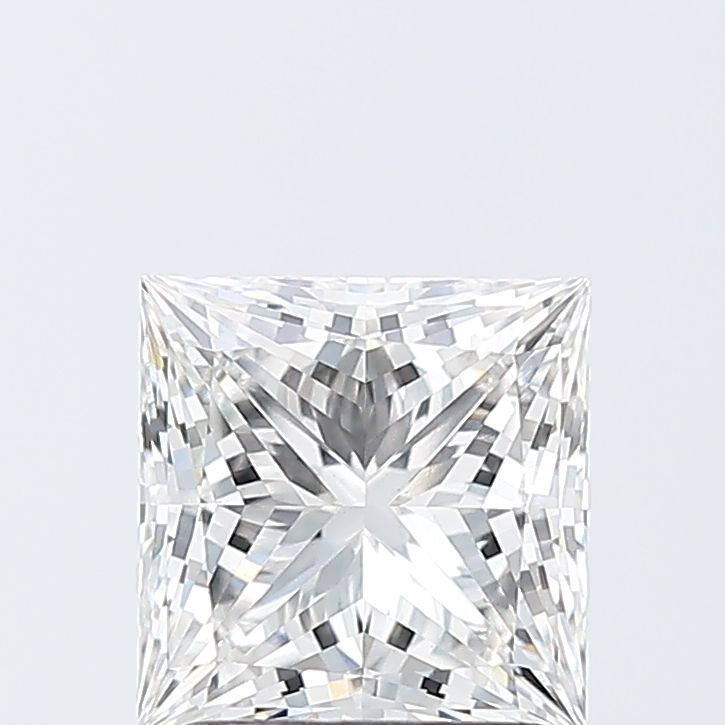 2.02 ct princess IGI certified Loose diamond, H color | VS1 clarity